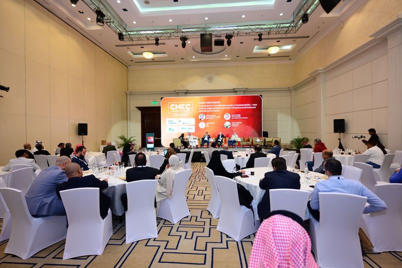 CMEC Riyadh panel discussion on stage