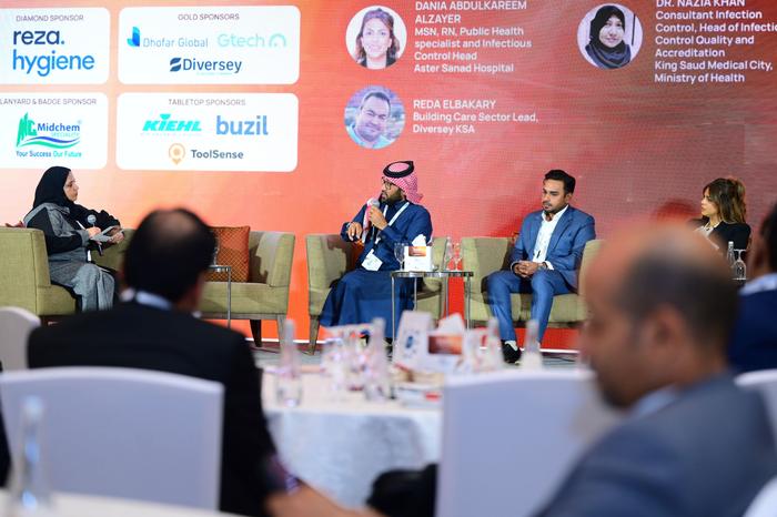 CMEC Riyadh panel — healthcare hygiene