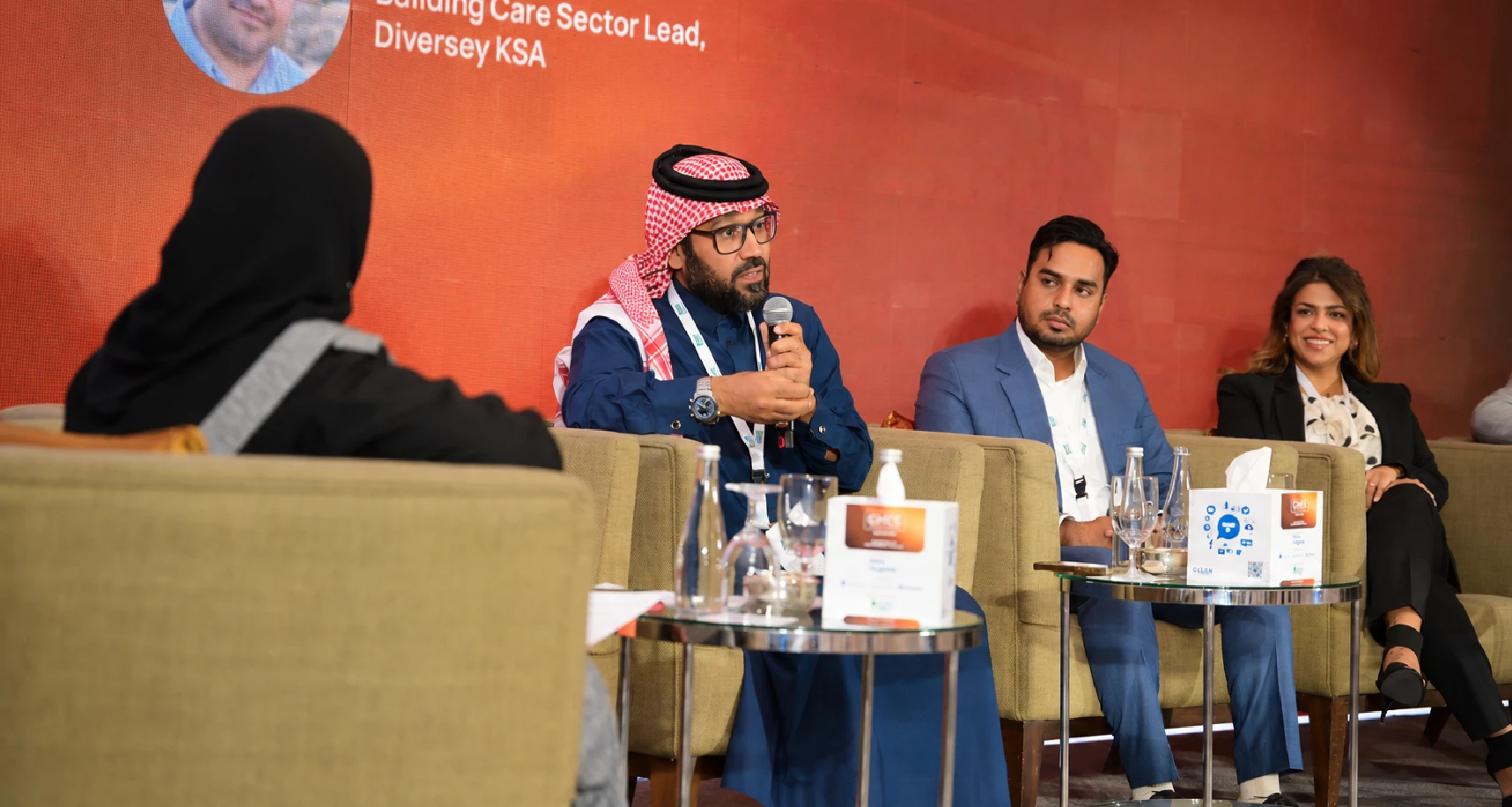 CMEC Riyadh panel discussion on stage
