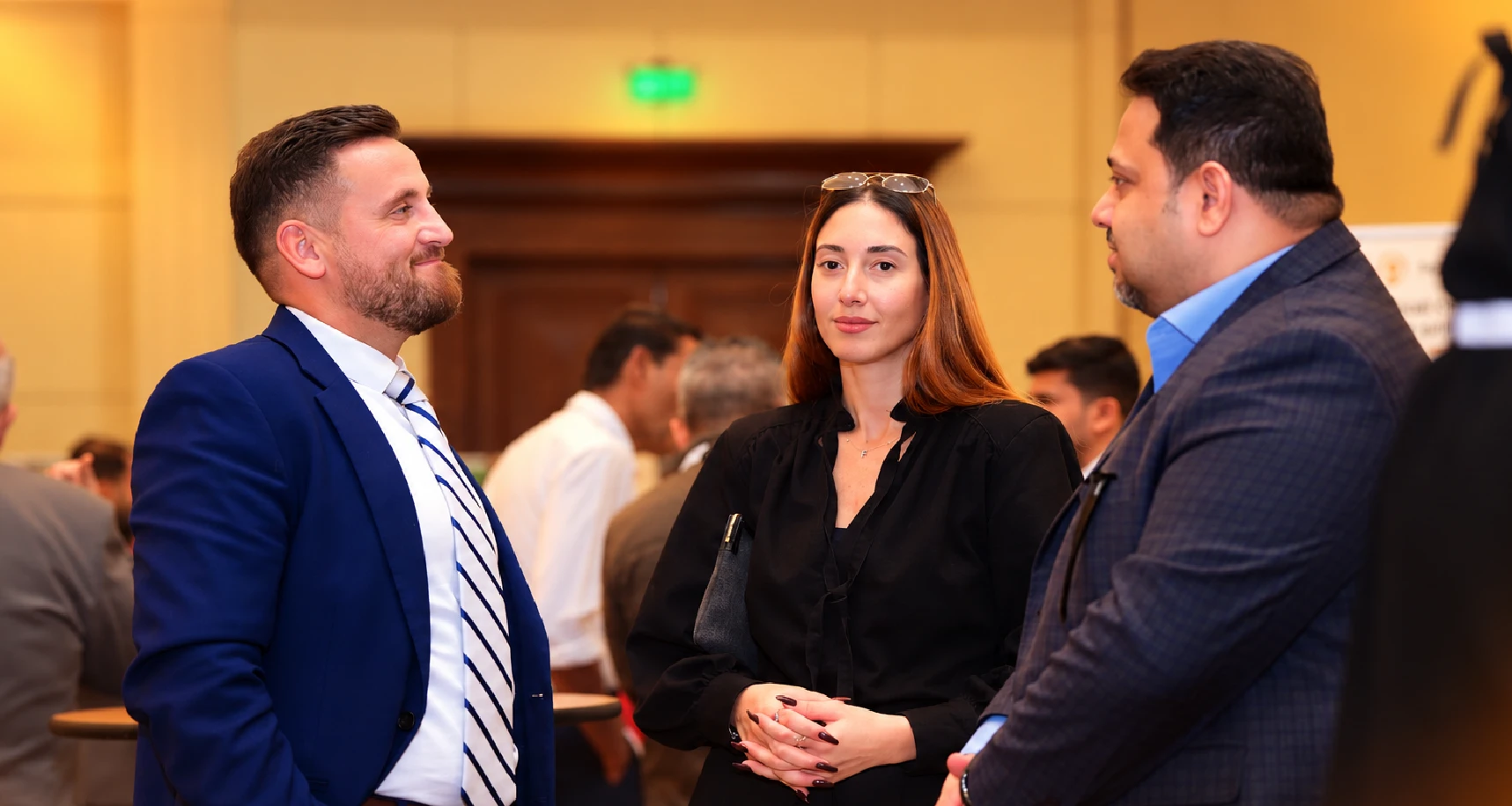 CMEC Riyadh delegates in conversation