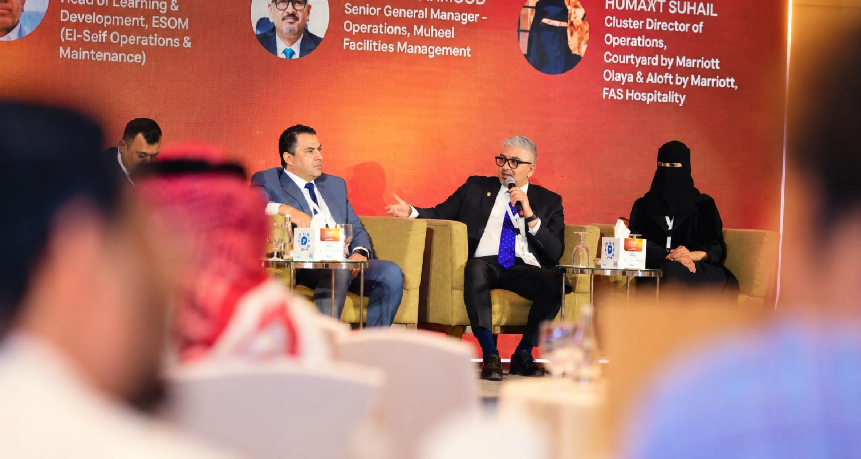CMEC Riyadh panel discussion with audience